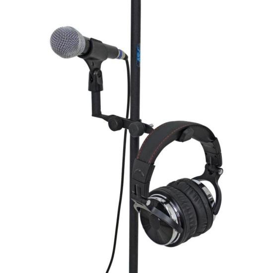 Clamp Duplo Para Fone/Microfone C22 Preto ASK por 0,00 à vista no boleto/pix ou parcele em até 1x sem juros. Compre na loja Mundomax!