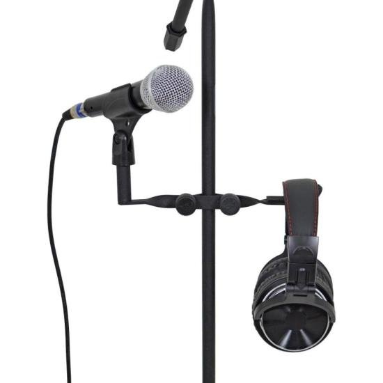 Clamp Duplo Para Fone/Microfone C22 Preto ASK por 0,00 à vista no boleto/pix ou parcele em até 1x sem juros. Compre na loja Mundomax!