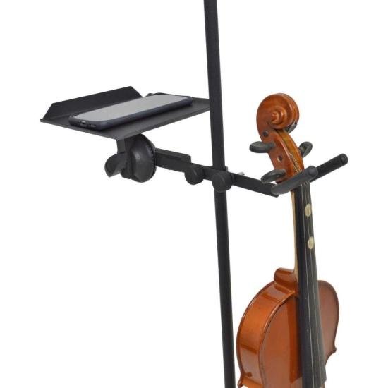 Clamp Duplo Com Bandeja/Cavaco C27 Preto ASK por 0,00 à vista no boleto/pix ou parcele em até 1x sem juros. Compre na loja Mundomax!