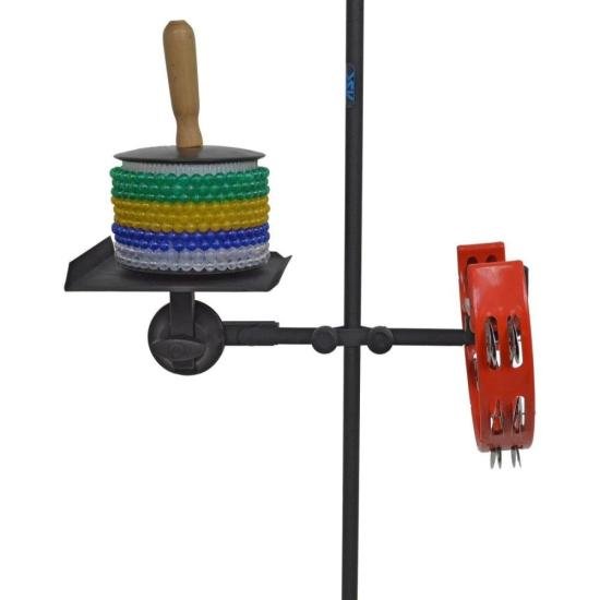 Clamp Duplo Com Bandeja Multiuso C28 Preto ASK por 0,00 à vista no boleto/pix ou parcele em até 1x sem juros. Compre na loja Mundomax!