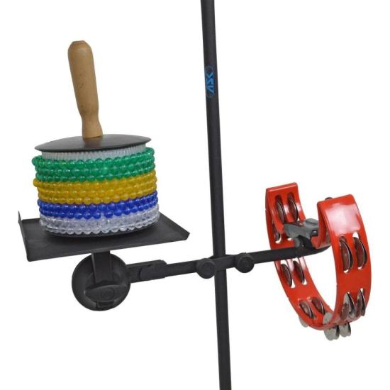 Clamp Duplo Com Bandeja Multiuso C28 Preto ASK por 0,00 à vista no boleto/pix ou parcele em até 1x sem juros. Compre na loja Mundomax!