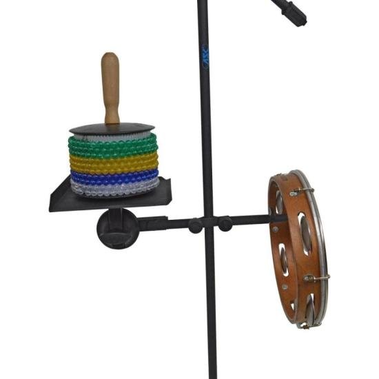 Clamp Duplo Com Bandeja Multiuso C28 Preto ASK por 0,00 à vista no boleto/pix ou parcele em até 1x sem juros. Compre na loja Mundomax!