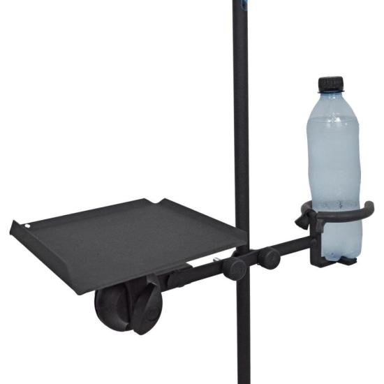 Clamp Duplo Com Bandeja/Garrafa C29 Preto ASK por 0,00 à vista no boleto/pix ou parcele em até 1x sem juros. Compre na loja Mundomax!