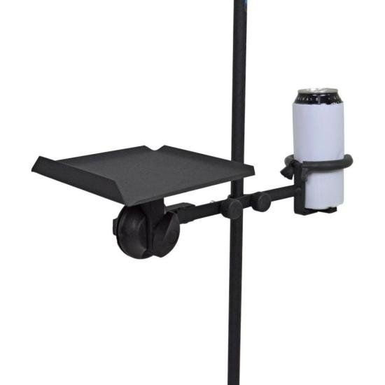 Clamp Duplo Com Bandeja/Garrafa C29 Preto ASK por 0,00 à vista no boleto/pix ou parcele em até 1x sem juros. Compre na loja Mundomax!