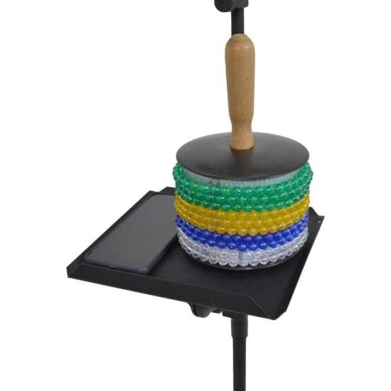 Clamp Com Bandeja Multiuso Média C31 Preto ASK por 55,00 à vista no boleto/pix ou parcele em até 2x sem juros. Compre na loja Mundomax!