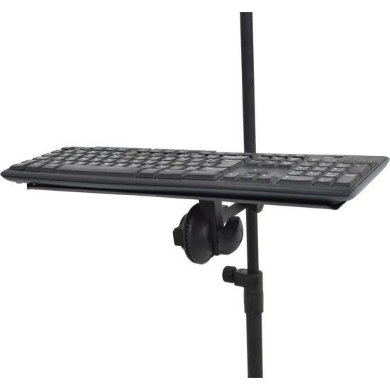 Clamp Com Bandeja Para Teclado C33 Preto ASK por 0,00 à vista no boleto/pix ou parcele em até 1x sem juros. Compre na loja Mundomax!