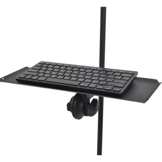 Clamp Com Bandeja Para Teclado C33 Preto ASK por 0,00 à vista no boleto/pix ou parcele em até 1x sem juros. Compre na loja Mundomax!