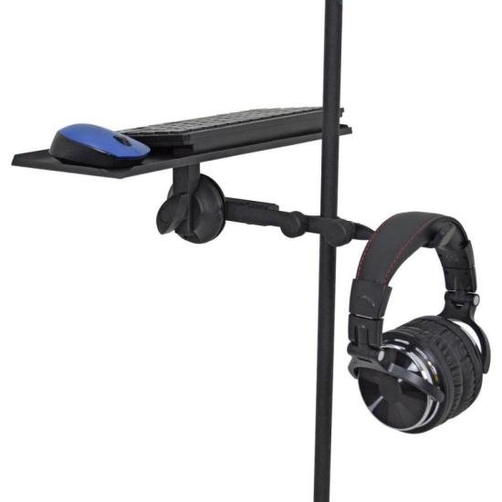 Clamp Duplo Para Teclado/Fone C34 Preto ASK por 0,00 à vista no boleto/pix ou parcele em até 1x sem juros. Compre na loja Mundomax!