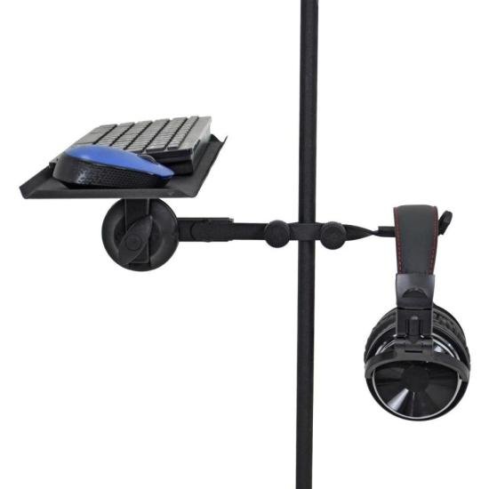 Clamp Duplo Para Teclado/Fone C34 Preto ASK por 0,00 à vista no boleto/pix ou parcele em até 1x sem juros. Compre na loja Mundomax!