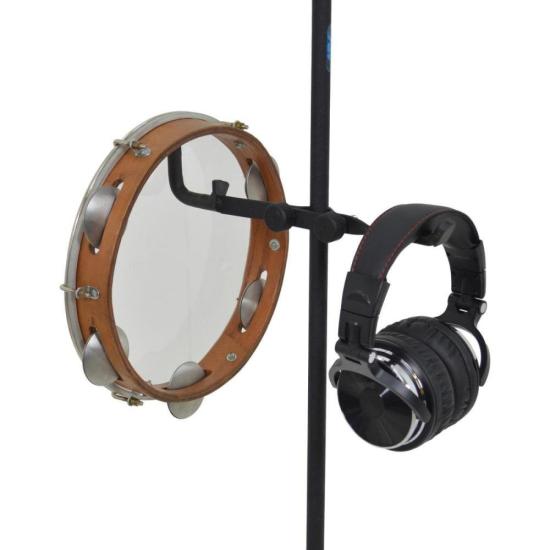 Clamp Duplo Para Pandeiro/Fone C20 Preto ASK por 0,00 à vista no boleto/pix ou parcele em até 1x sem juros. Compre na loja Mundomax!