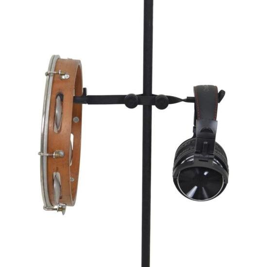 Clamp Duplo Para Pandeiro/Fone C20 Preto ASK por 0,00 à vista no boleto/pix ou parcele em até 1x sem juros. Compre na loja Mundomax!