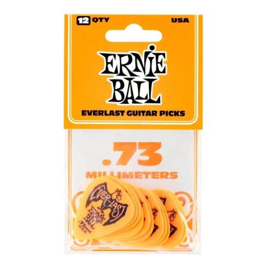 Palheta Everlast .73mm P09190 Laranja Ernie Ball (C/12) por 50,00 à vista no boleto/pix ou parcele em até 2x sem juros. Compre na loja Mundomax!
