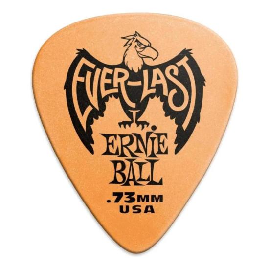 Palheta Everlast .73mm P09190 Laranja Ernie Ball (C/12) por 50,00 à vista no boleto/pix ou parcele em até 2x sem juros. Compre na loja Mundomax!