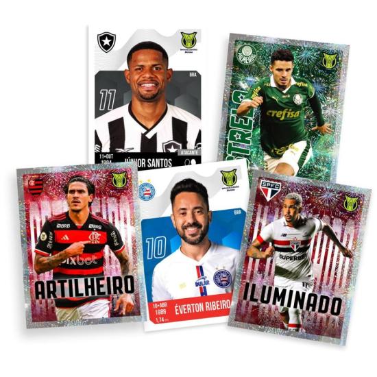 Figurinhas Brasileirão 2024 Env.C/5 Panini por 6,00 à vista no boleto/pix ou parcele em até 1x sem juros. Compre na loja Mundomax!