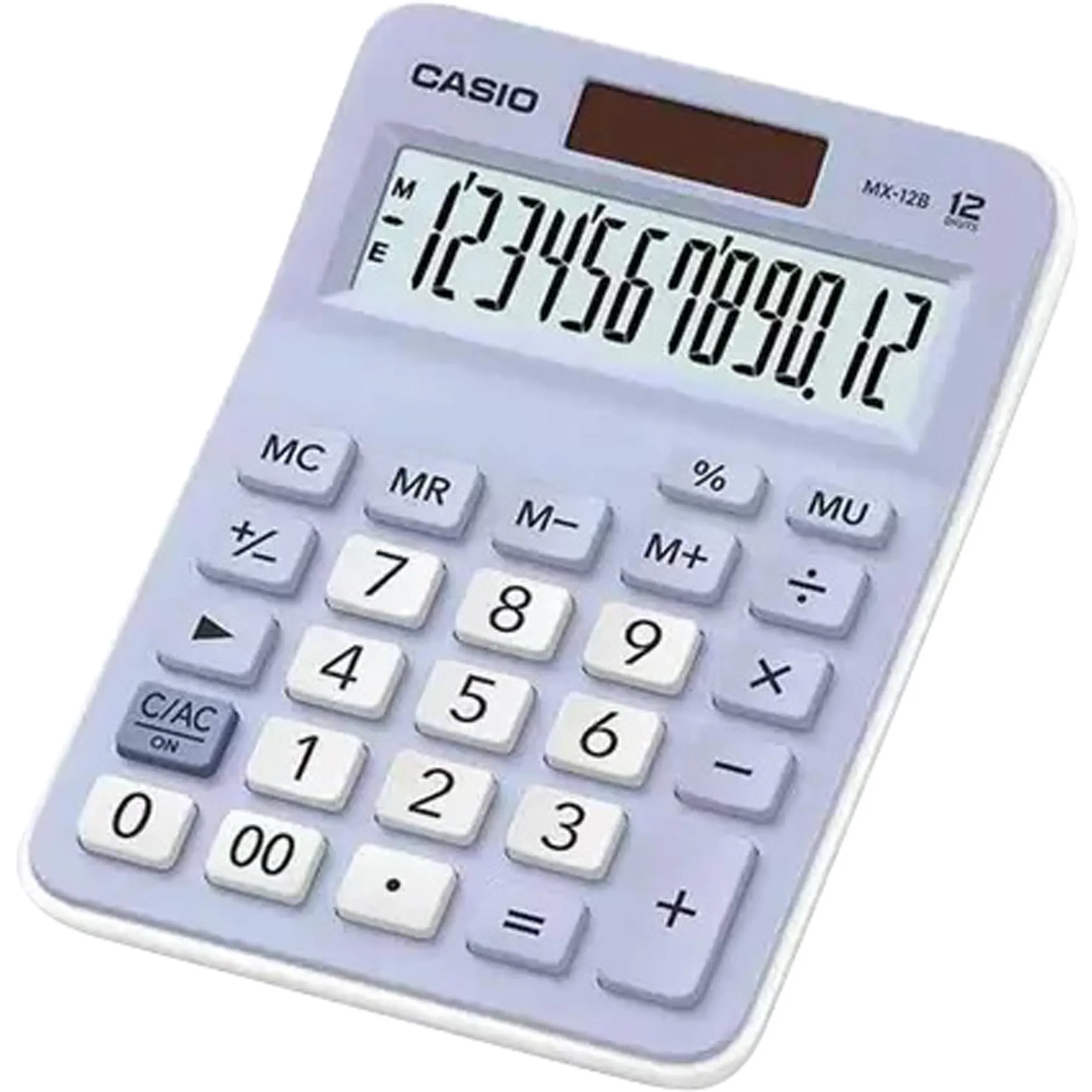 Calculadora de Mesa Casio MX12B-GN 12 Digitos Roxo por 39,00 à vista no boleto/pix ou parcele em até 1x sem juros. Compre na loja Mundomax!