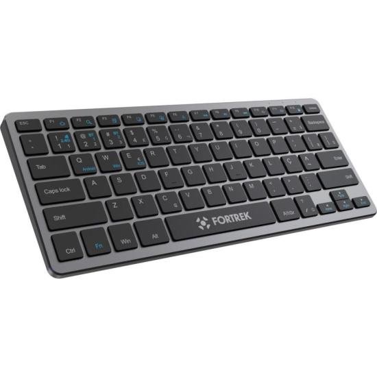 Teclado Office Fortrek KB11 Compact Bluetooth Preto por 109,90 à vista no boleto/pix ou parcele em até 4x sem juros. Compre na loja Fortrek!