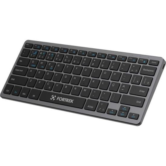 Teclado Office Fortrek KB11 Compact Bluetooth Preto por 109,90 à vista no boleto/pix ou parcele em até 4x sem juros. Compre na loja Fortrek!