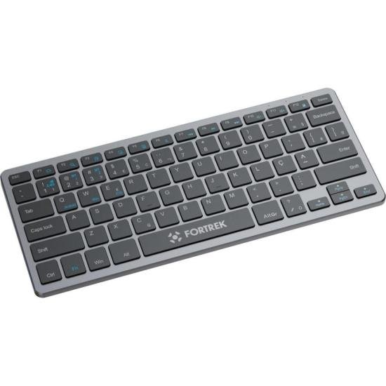 Teclado Office Fortrek KB11 Compact Bluetooth Preto por 109,90 à vista no boleto/pix ou parcele em até 4x sem juros. Compre na loja Fortrek!