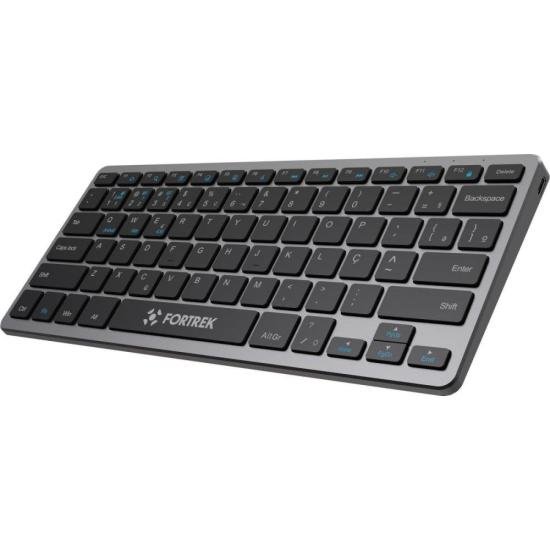 Teclado Office Fortrek KB11 Compact Bluetooth Preto por 109,90 à vista no boleto/pix ou parcele em até 4x sem juros. Compre na loja Fortrek!