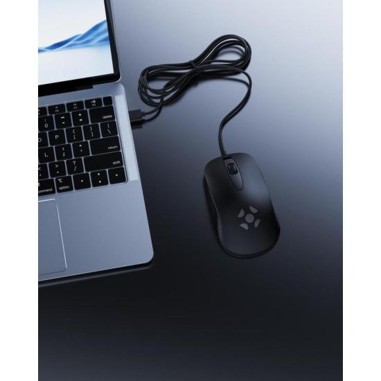 Mouse Fortrek M13 USB 1200DPI Preto por 20,00 à vista no boleto/pix ou parcele em até 1x sem juros. Compre na loja Mundomax!