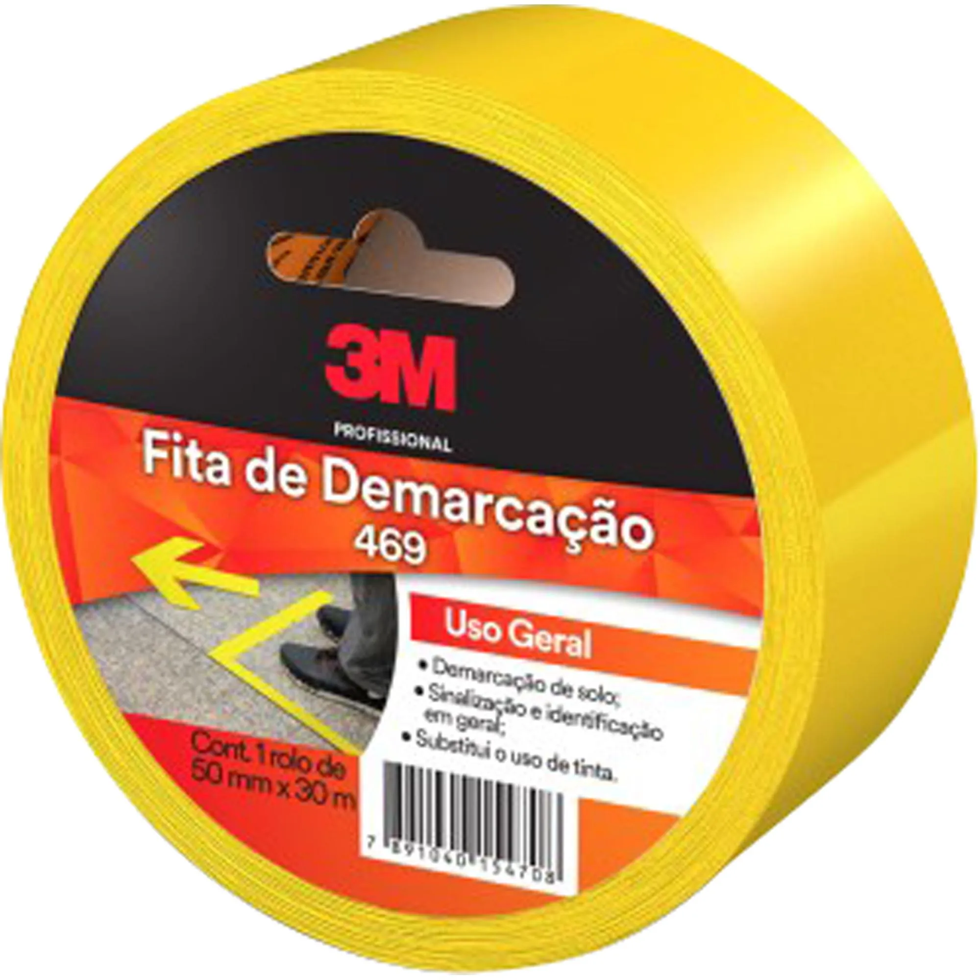 Fita de Demarcação 50mmx30m Amarela 3M por 43,00 à vista no boleto/pix ou parcele em até 1x sem juros. Compre na loja Mundomax!