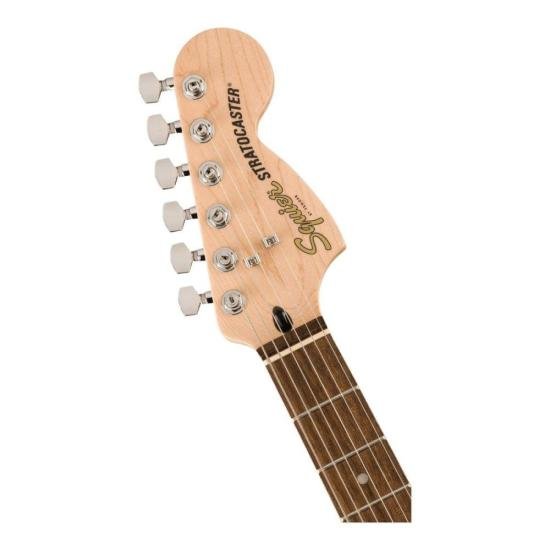 Guitarra Squier Stratocaster Affinity Series Junior HSS Ice Blue por 2.699,00 à vista no boleto/pix ou parcele em até 12x sem juros. Compre na loja Mundomax!