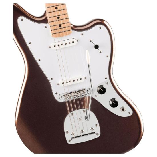 GUITARRA SQUIER AFFINITY JAGUAR MYSTIC METALLIC BROWN por 3.899,00 à vista no boleto/pix ou parcele em até 12x sem juros. Compre na loja Mundomax!