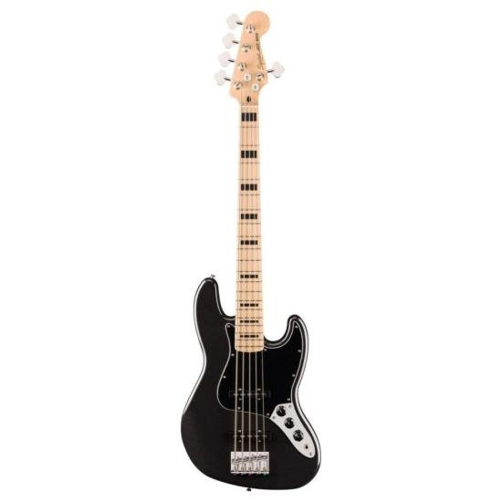 CONTRABAIXO SQUIER AFFINITY ACTIVE JAZZ BASS V BLACK METALLIC por 4.299,00 à vista no boleto/pix ou parcele em até 12x sem juros. Compre na loja Mundomax!