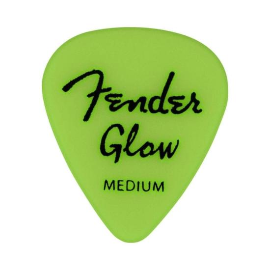 Palheta Fender Glow in The Dark (C/12) por 55,00 à vista no boleto/pix ou parcele em até 2x sem juros. Compre na loja Mundomax!