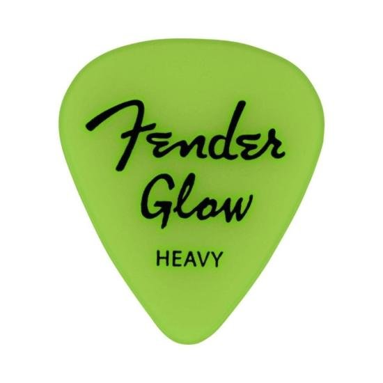 Palheta Fender Glow in The Dark (C/12) por 55,00 à vista no boleto/pix ou parcele em até 2x sem juros. Compre na loja Mundomax!