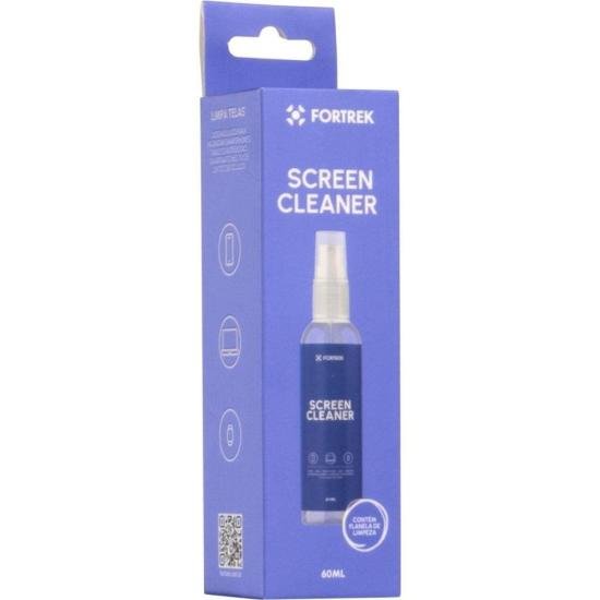 Limpa Telas Com Flanela 60ml Fortrek por 19,00 à vista no boleto/pix ou parcele em até 1x sem juros. Compre na loja Mundomax!