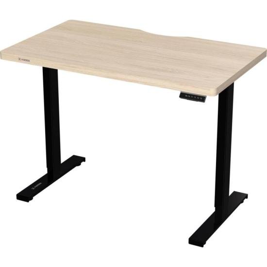 Mesa Elétrica Altura Ajustável Fortrek Preta e Tampo Berlim 120x70 por 1.759,90 à vista no boleto/pix ou parcele em até 12x sem juros. Compre na loja Fortrek!