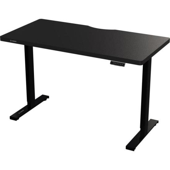 Mesa Elétrica Altura Ajustável Fortrek Preta e Tampo Preto 140x70 por 1.799,90 à vista no boleto/pix ou parcele em até 12x sem juros. Compre na loja Fortrek!