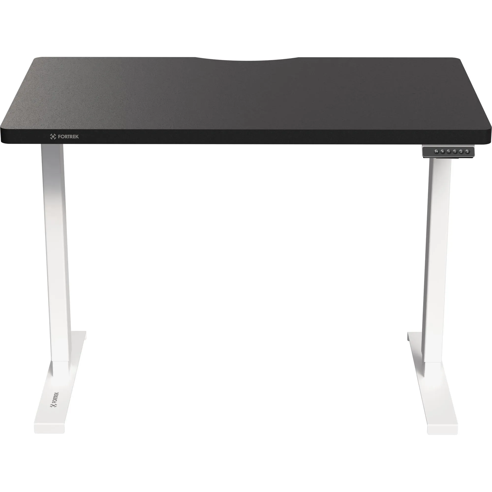 Mesa Ergonômica Fortrek Branca com Tampo Preto 120x70 por 1.849,90 à vista no boleto/pix ou parcele em até 12x sem juros. Compre na loja Fortrek!