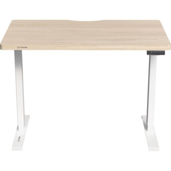 Mesa Elétrica Altura Ajustável Fortrek Branca e Tampo Berlim 120x70 por 1.839,90 à vista no boleto/pix ou parcele em até 12x sem juros. Compre na loja Fortrek!