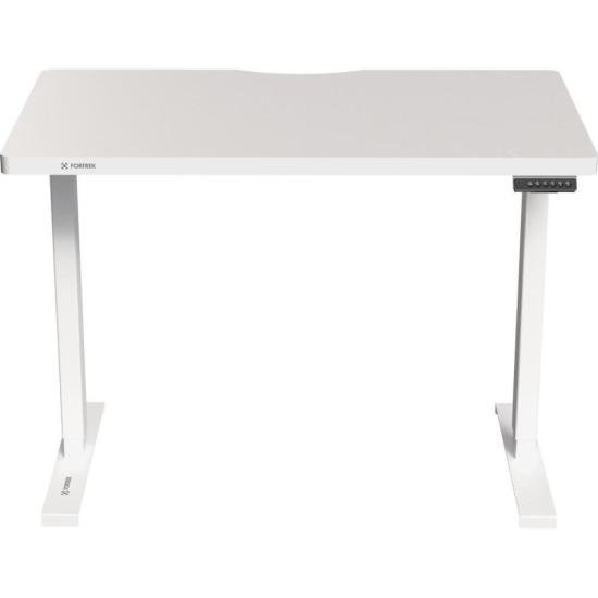 Mesa Elétrica Altura Ajustável Fortrek Branca e Tampo Branco 140x70 por 1.879,90 à vista no boleto/pix ou parcele em até 12x sem juros. Compre na loja Fortrek!