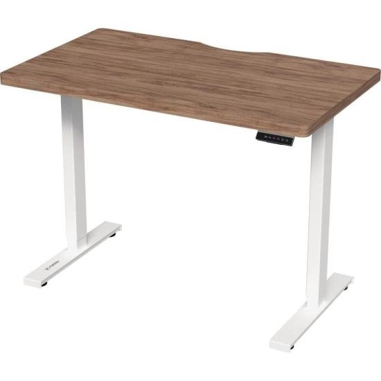 Mesa Elétrica Altura Ajustável Fortrek Branca Tampo Rústica 140x70 por 1.879,90 à vista no boleto/pix ou parcele em até 12x sem juros. Compre na loja Fortrek!