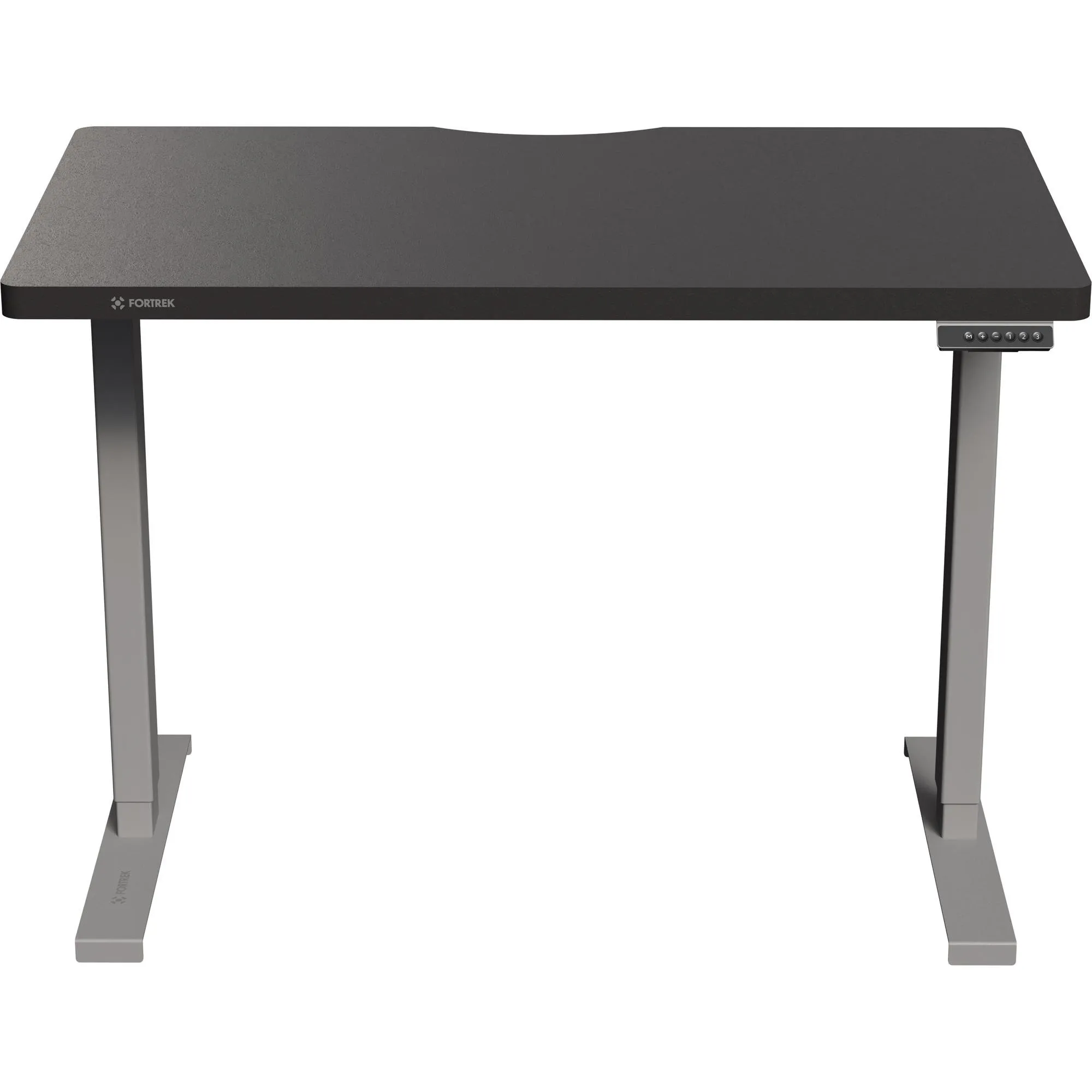 Mesa Ergonômica Fortrek Cinza com Tampo Preto 120x70 por 1.849,90 à vista no boleto/pix ou parcele em até 12x sem juros. Compre na loja Fortrek!