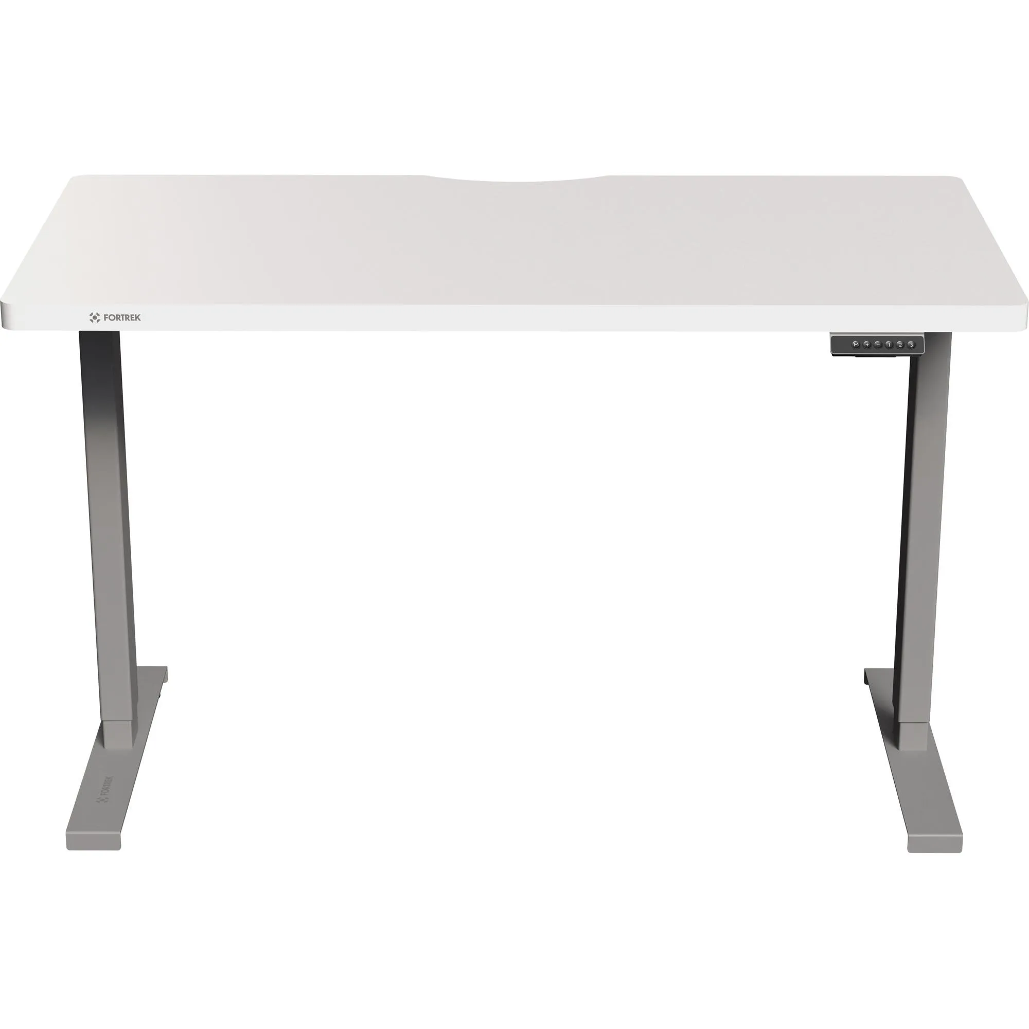 Mesa Ergonômica Fortrek Cinza com Tampo Branco 140x70 por 1.899,90 à vista no boleto/pix ou parcele em até 12x sem juros. Compre na loja Fortrek!