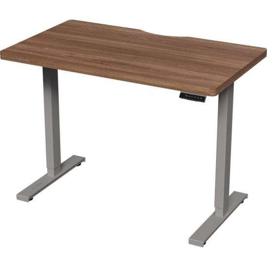 Mesa Elétrica Altura Ajustável Fortrek Cinza e Tampo Munique 140x70 por 1.799,90 à vista no boleto/pix ou parcele em até 12x sem juros. Compre na loja Fortrek!