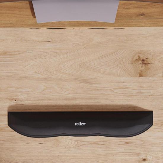 Apoio Ergonômico Para Digitação Preto Reliza por 34,00 à vista no boleto/pix ou parcele em até 1x sem juros. Compre na loja Mundomax!