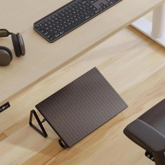 Apoio Para Pés Robust Preto Reliza por 158,00 à vista no boleto/pix ou parcele em até 6x sem juros. Compre na loja Mundomax!