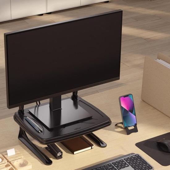 Suporte Para Monitor Ergolution Reliza por 65,00 à vista no boleto/pix ou parcele em até 2x sem juros. Compre na loja Mundomax!