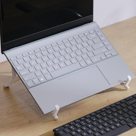 Suporte Para Notebook ABS Branco Reliza por 25,00 à vista no boleto/pix ou parcele em até 1x sem juros. Compre na loja Mundomax!