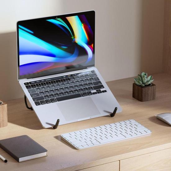 Suporte Para Notebook Smart Preto Reliza por 35,00 à vista no boleto/pix ou parcele em até 1x sem juros. Compre na loja Mundomax!