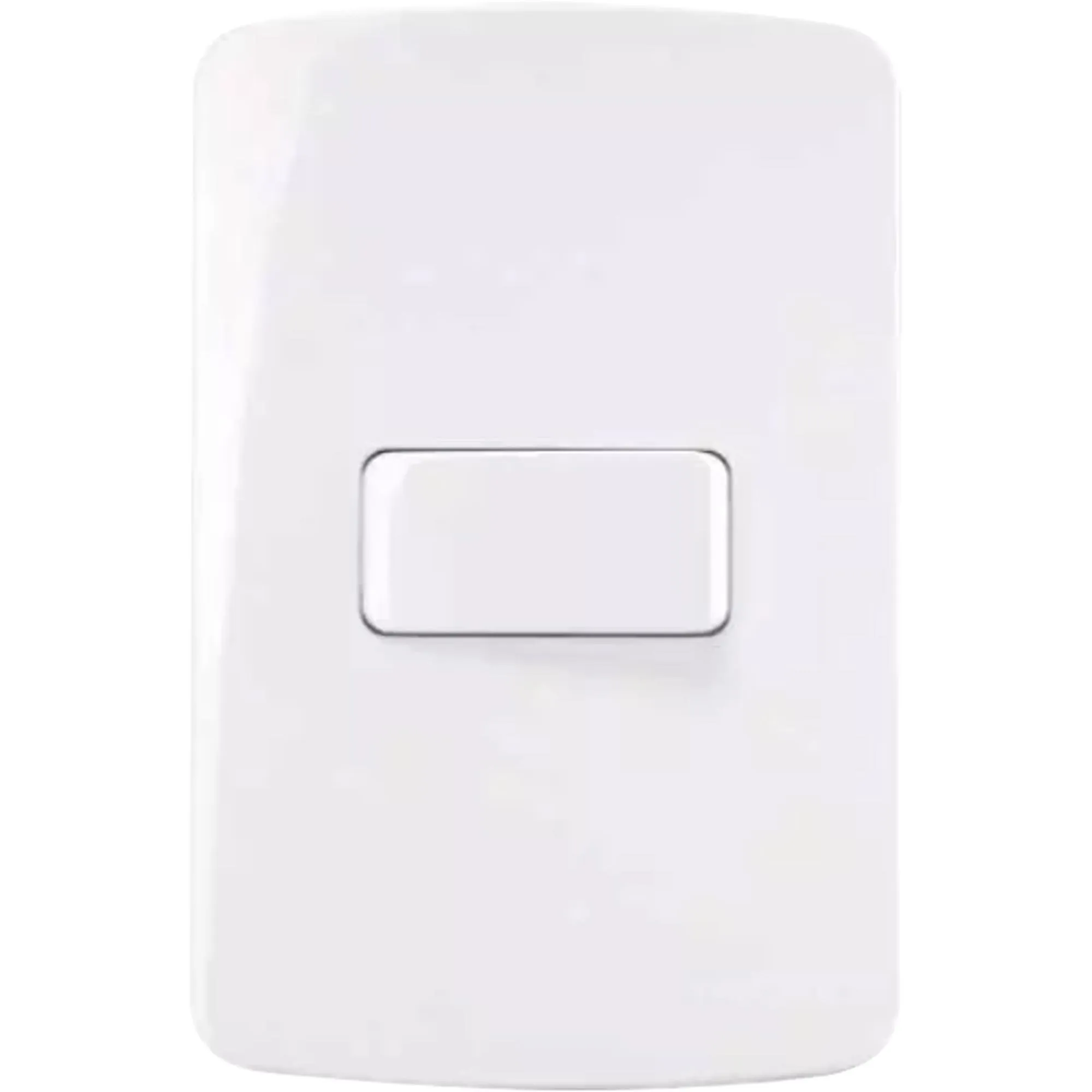 Conjunto 1 Interruptor Simples 10A B3 4x2 Branco Margirius (84654)