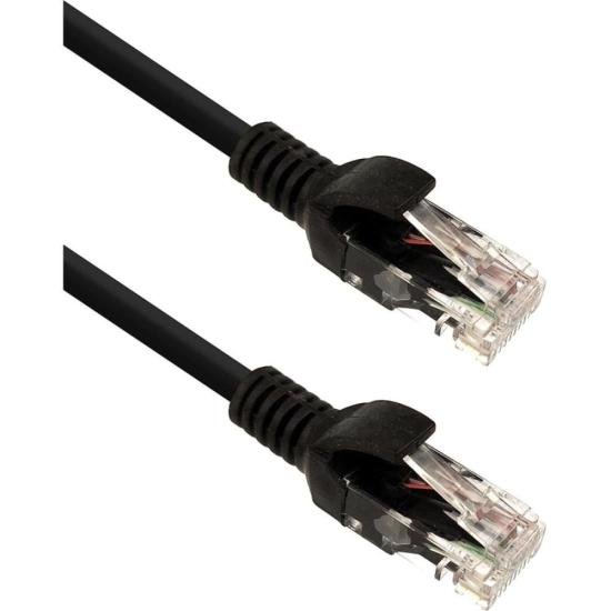 Patch Cord Cat5E 5m Preto PlusCable por 18,00 à vista no boleto/pix ou parcele em até 1x sem juros. Compre na loja Mundomax!
