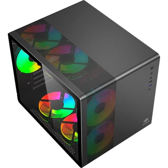 Gabinete Gamer C3Tech Aquarius MT-G710 Sem Fans Preto por 299,00 à vista no boleto/pix ou parcele em até 10x sem juros. Compre na loja Mundomax!