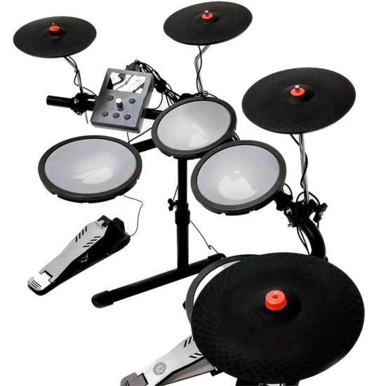 Bateria Eletrônica Nagano Tech NTU-01 7 Pads por 3.870,00 à vista no boleto/pix ou parcele em até 12x sem juros. Compre na loja Mundomax!