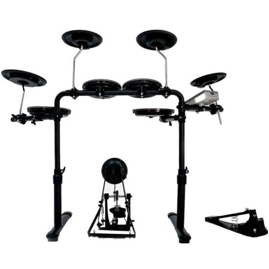 Bateria Eletrônica Nagano Tech NTU-01 7 Pads por 3.870,00 à vista no boleto/pix ou parcele em até 12x sem juros. Compre na loja Mundomax!
